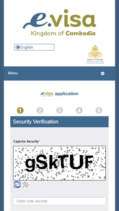 eVisa Cambodia screenshot 4