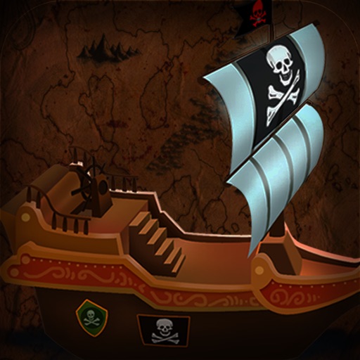 Tiny Pirate Ships : Treasures Hunter & Seeker - Free Edition Icon