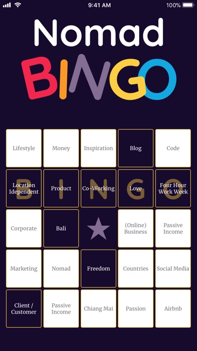 Nomad Bingo screenshot 2
