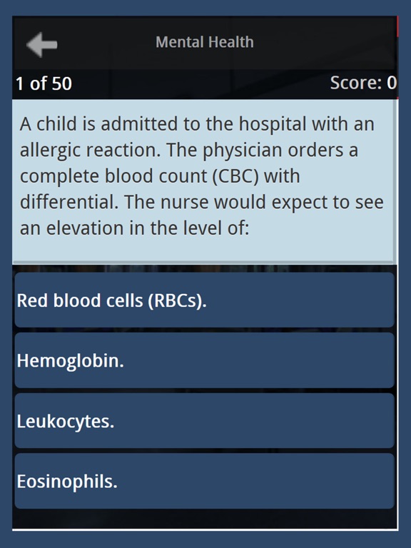 NCLEX RN Reviewer iPad screenshot 1 - Education app
