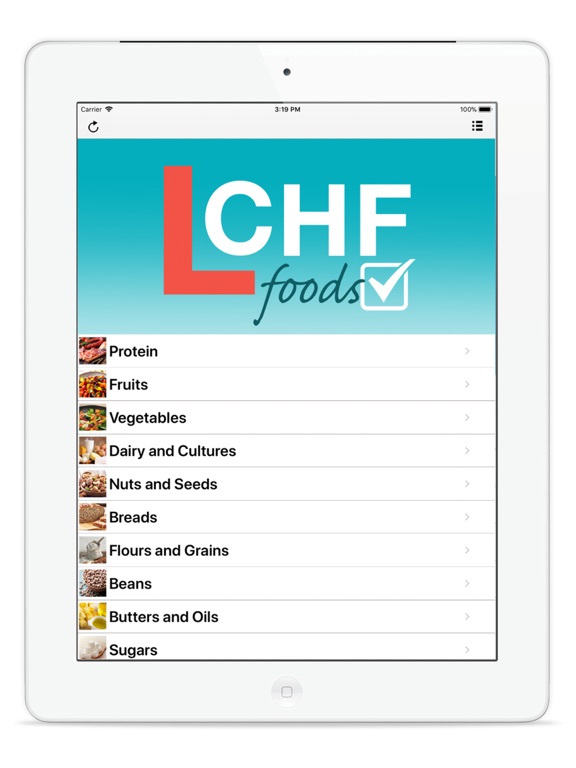 LCHF Diet Food Checkerのおすすめ画像1