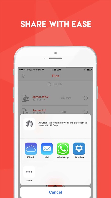 Dictate4Me - Transcribe Audio screenshot-3