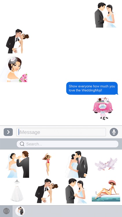 WeddingMoji - Wedding Emojis & Stickers