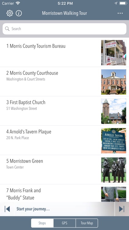 Morristown Walking Tour