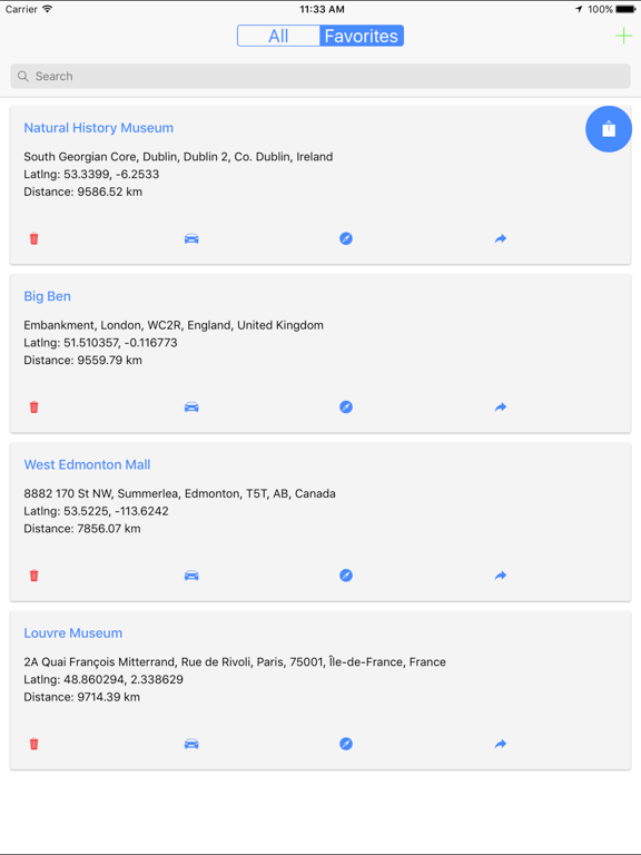Screenshot #6 pour My Places App