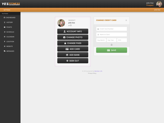 Yes Fitness iPad screenshot 4 - Health & Fitness app