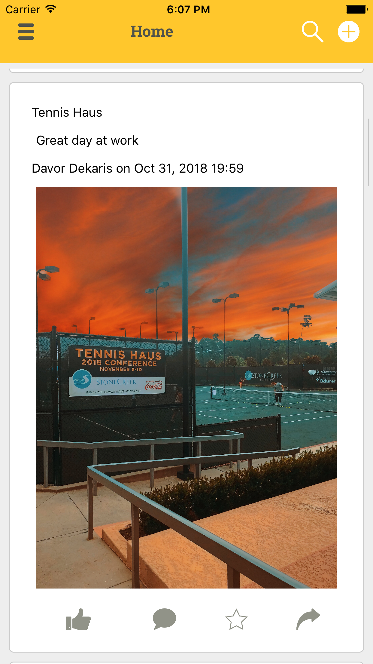 Tennis Haus