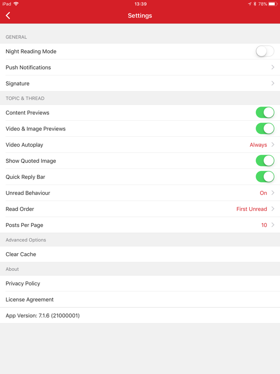 STM Forums iPad screenshot