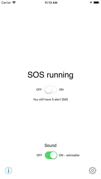 SOS running screenshot 2