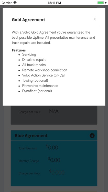 Volvo Service Agreements