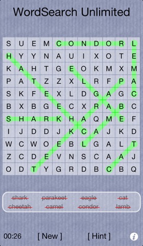 Word Search Unlimited Freeのおすすめ画像4