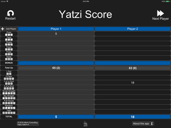 Screenshot #6 pour Yatzi Score
