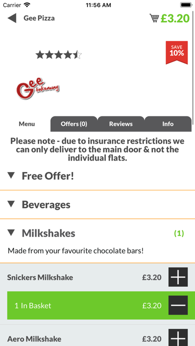 How to cancel & delete Gee Pizza from iphone & ipad 3