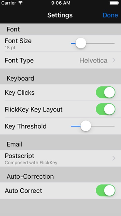 FlickKey Keyboard Notes screenshot-3