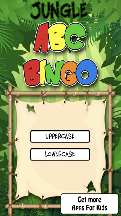 Jungle ABC Bingo Screenshot