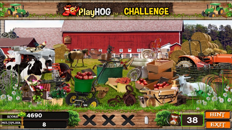 Red Farm - Hidden Objects Game