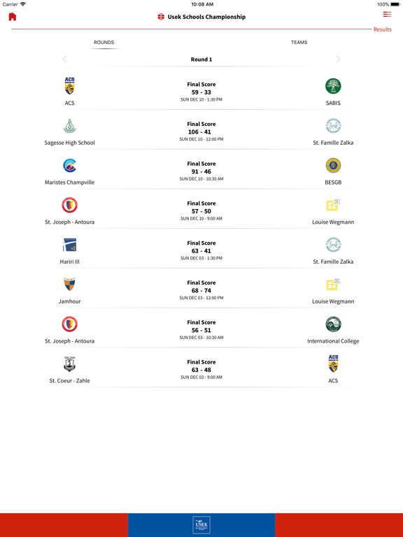 App screenshot
