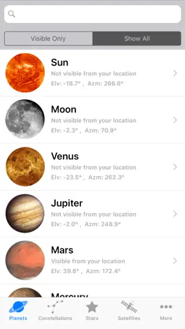 Game screenshot Star & Planet Finder apk