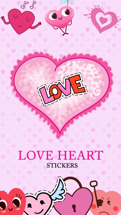 Lovely Heart Stickers