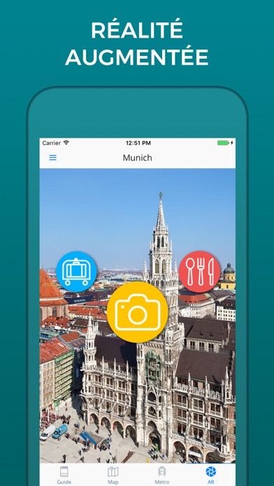 Screenshot #2 pour Munich Guide Voyage avec Offline Maps