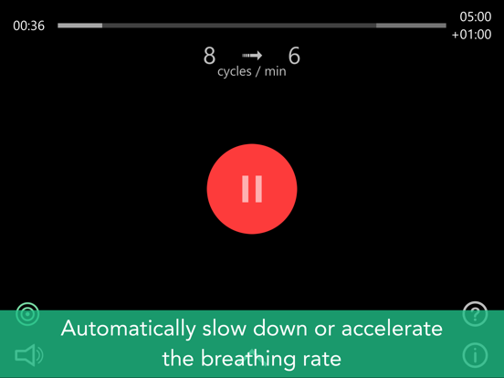 Kardia Deep Breathing iPad screenshot 4 - Health & Fitness app