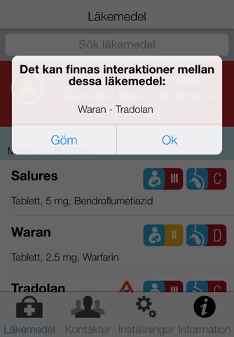 MinMedicinApp v2 screenshot 2