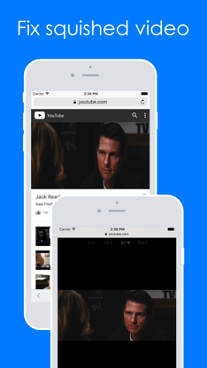 Video Aspect Ratio for Safari screenshot 2