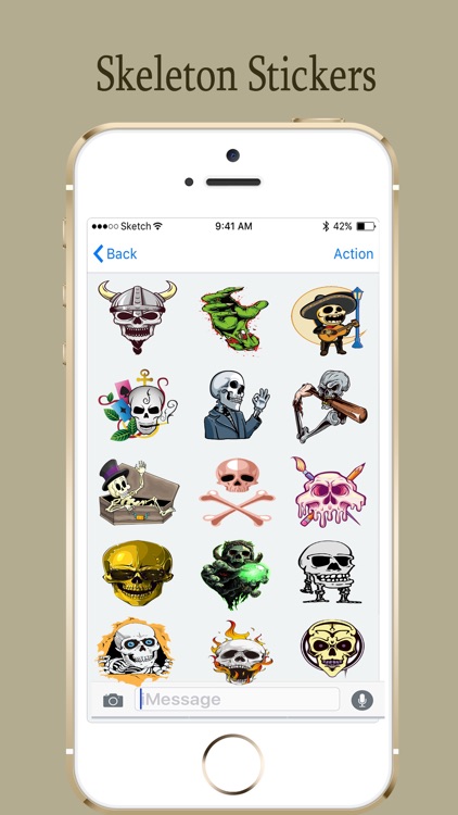 Skelton Army Stickers Pack