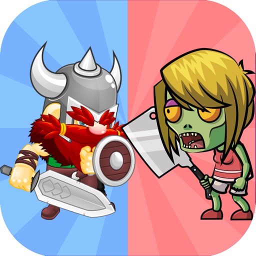Viking Knight Hunter Vs Zombie Icon