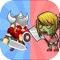 viking knight vs zombie is an amazing 2D battle game 