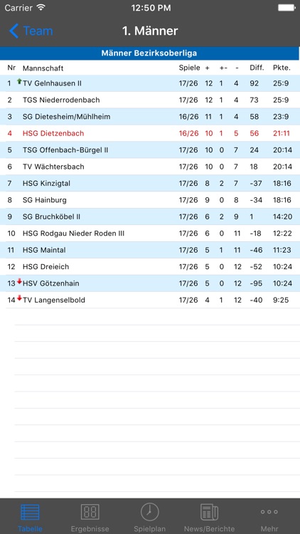 HSG Dietzenbach screenshot-4