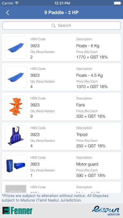 JK Fenner Eswan Aerators screenshot-3