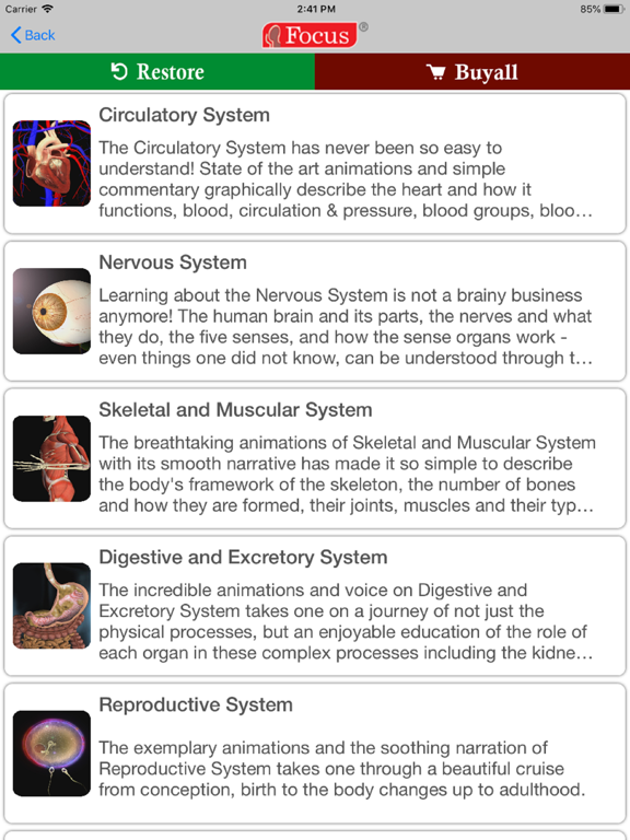 Screenshot #5 pour Junior Anatomy Atlas