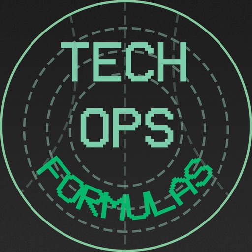 Tech Ops Formulas