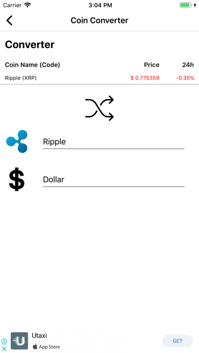 Crypto stats and calculator screenshot 4