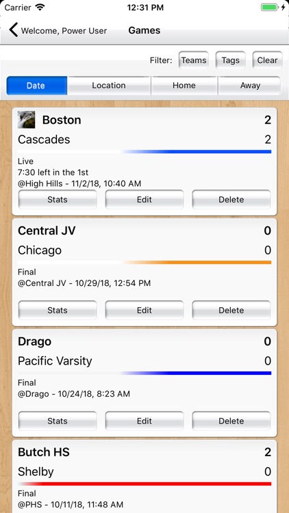 Basketball Stat Tracker Live screenshot-6