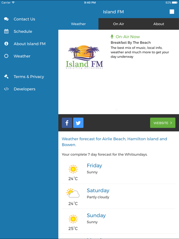 Screenshot #4 pour Island FM