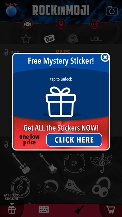 RockinMoji - Stickers and Emojis screenshot 4