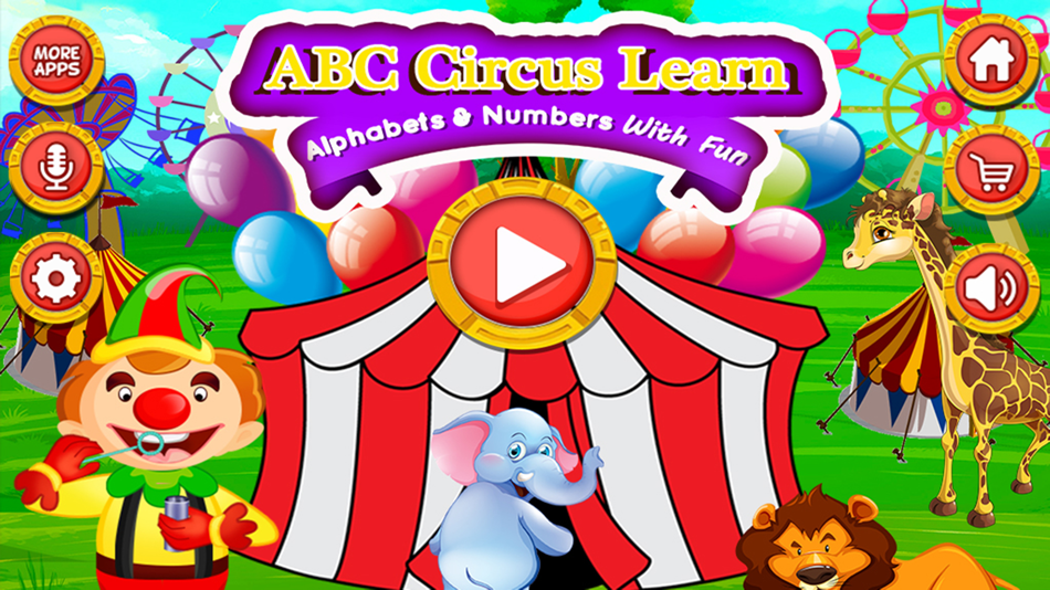 ABC Circus - Alphabets & Numbers - 1.0 - (iOS)