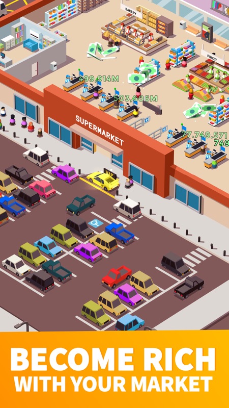 Idle Supermarket Tycoon - Shop screenshot 2