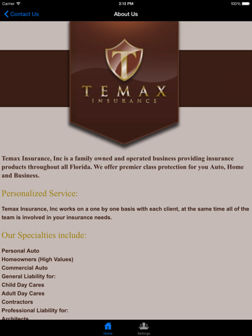 Temax Insurance HD screenshot 3