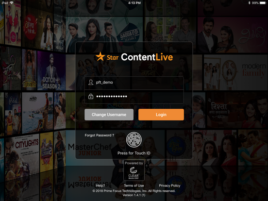 Star Content Live 3.0 app screenshot 2