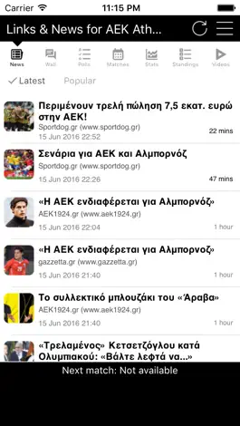 Game screenshot Links & News for AEK Athens mod apk