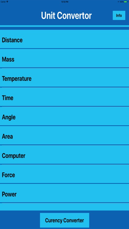 Units Conversion Calculator