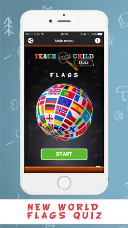 Game screenshot Teach Your Child Quiz - Flags mod apk
