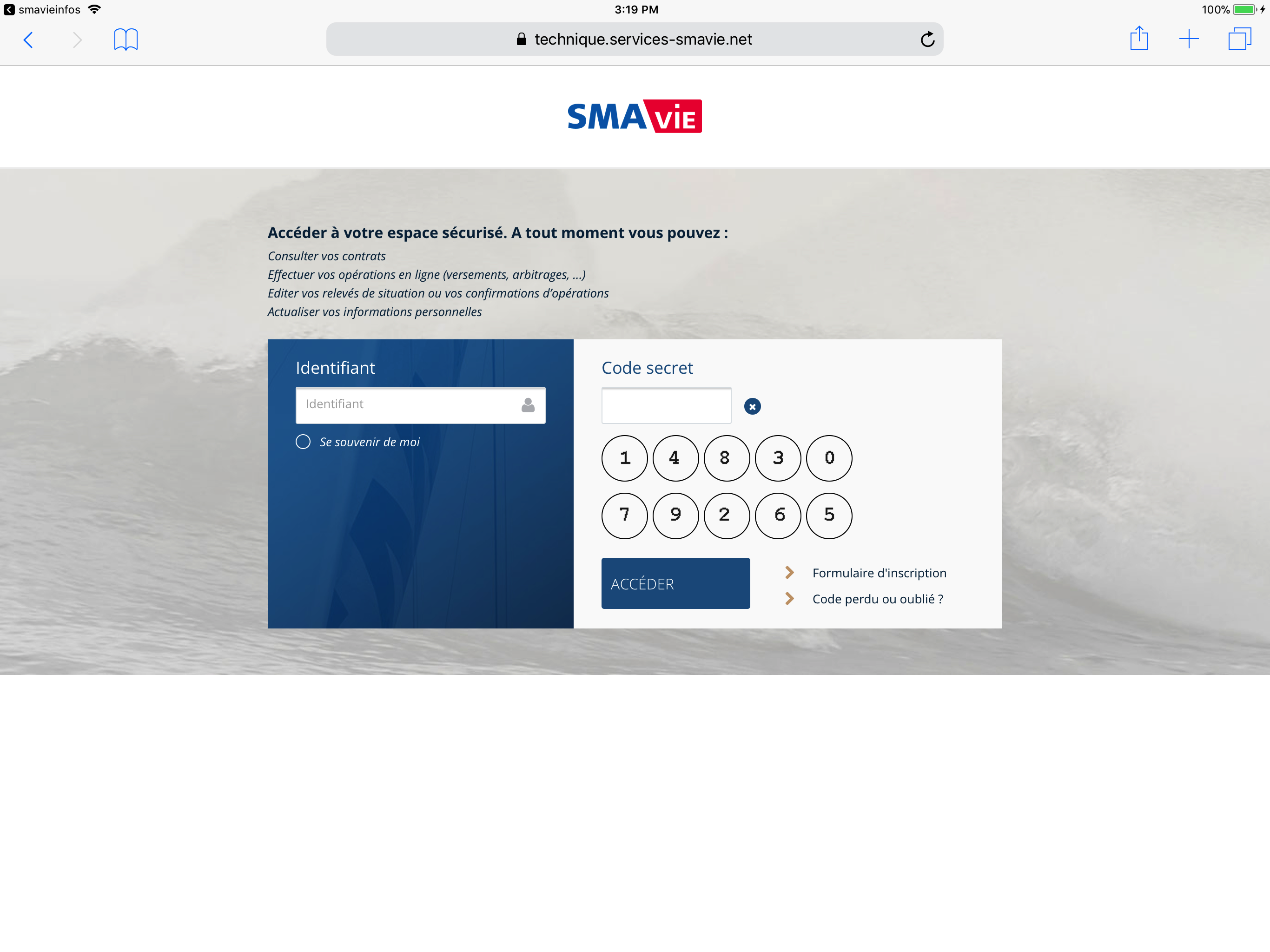 SMAvie Infos