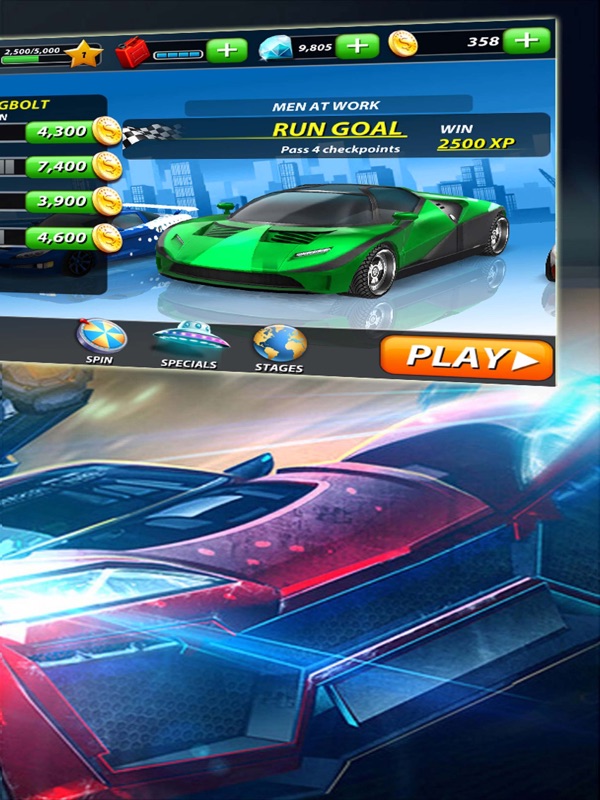 Wild racing-car racing game screenshot 6