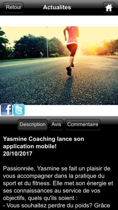 Yasmine Coaching screenshot 2