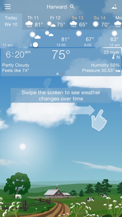 Awesome Weather YoWindow Screenshot