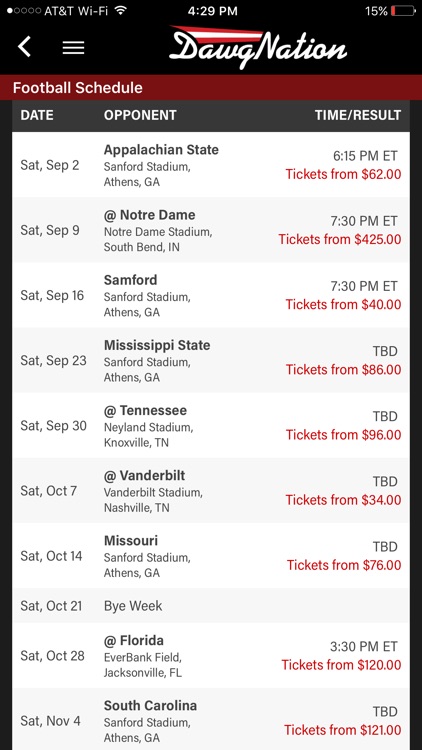 DawgNation - Georgia Bulldogs screenshot-4